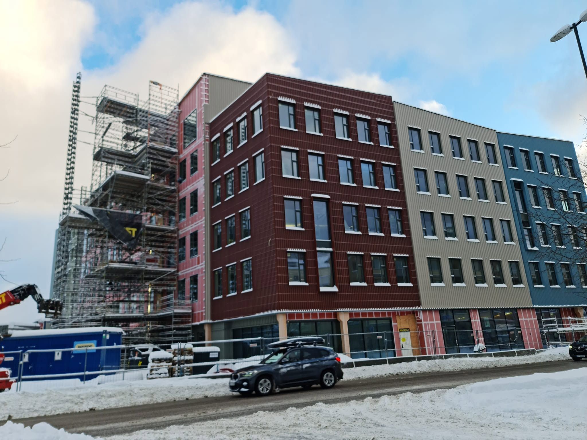 Campus Kristiansund under bygging